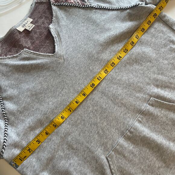 Style & Co Boho Sweatshirt Womens XL Western Boho Slouchy Cotton Lounge **FLAW - Picture 8 of 9